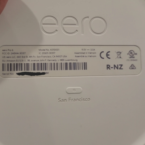eero Pro 6 Tri-Band WiFi 6 Mesh Router - Picture 4 of 4